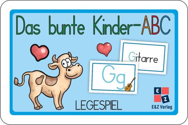 Produktbild: Das bunte Kinder-ABC Legespiel