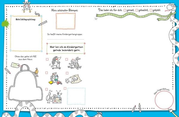 Produktbild: Meine Kindergartenfreunde &hellip; machen jeden Tag besonders!: Das Erinnerungsalbum f&uuml;r die ersten Freunde