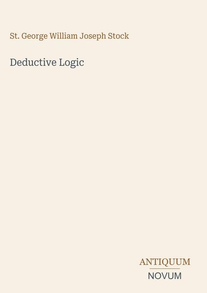 Produktbild: Deductive Logic