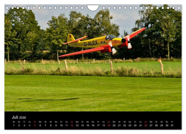Produktbild: Modellflieger (Wandkalender 2026 DIN A4 quer), CALVENDO Monatskalender