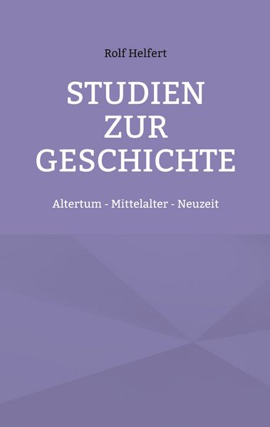 Produktbild: Studien zur Geschichte