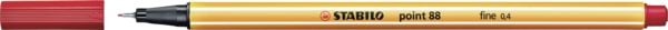 Produktbild: STABILO Fineliner point 88 rot