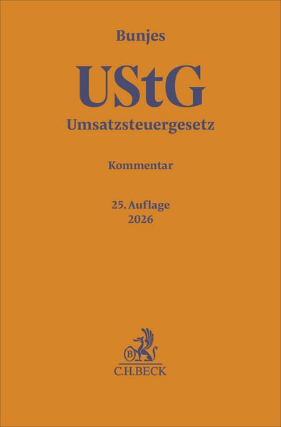 Produktbild: Umsatzsteuergesetz. UStG