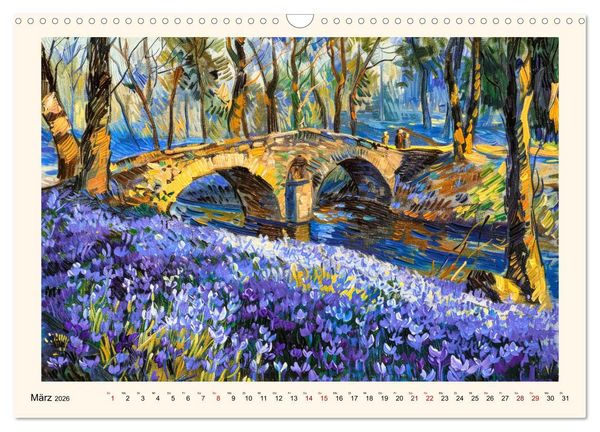 Produktbild: Vincents Jahr (Wandkalender 2026 DIN A3 quer), CALVENDO Monatskalender