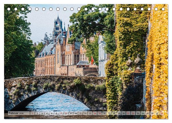 Produktbild: Faszination Br&uuml;cken (Tischkalender 2026 DIN A5 quer), CALVENDO Monatskalender