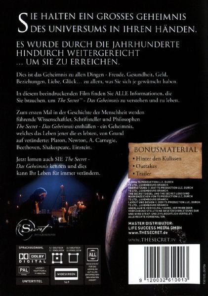 Produktbild: The Secret - Das Geheimnis