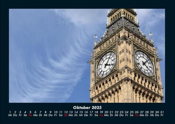 Produktbild: London 2025 Fotokalender DIN A4