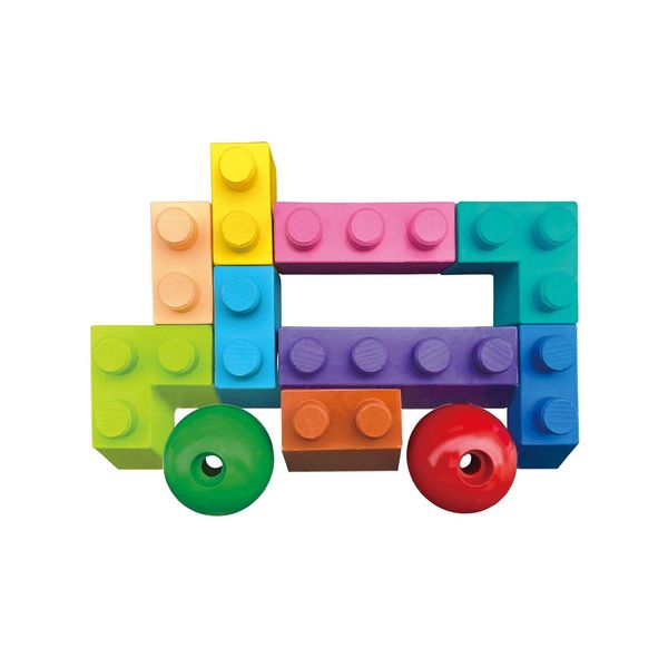 Produktbild: HAKUYOKA - Block-Wachsmalkreiden Schulbus