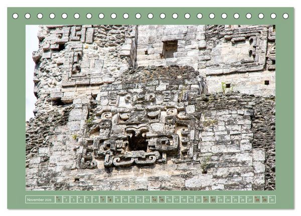 Produktbild: Maya Ruinen Mexiko (Tischkalender 2026 DIN A5 quer), CALVENDO Monatskalender