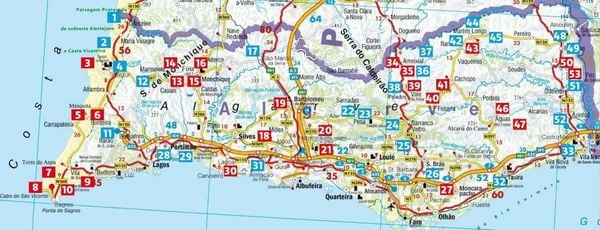 Produktbild: ROTHER Wanderf&uuml;hrer Algarve. 52 Touren im S&uuml;den Portugals &ndash; entlang der Atlantikk&uuml;ste und ins urspr&uuml;ngliche Hinterland