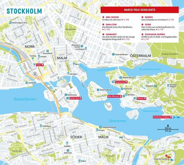 Produktbild: MARCO POLO Reiseführer Südschweden, Stockholm