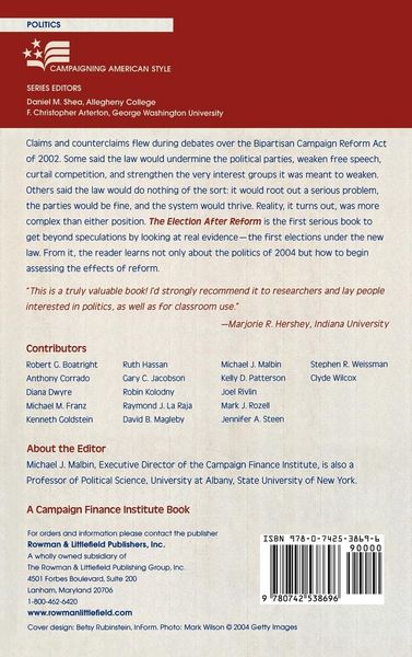 Produktbild: Election After Reform