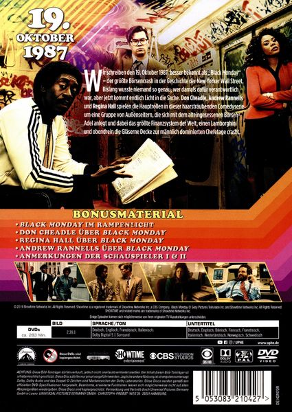 Black Monday - Staffel 1  [2 DVDs]
