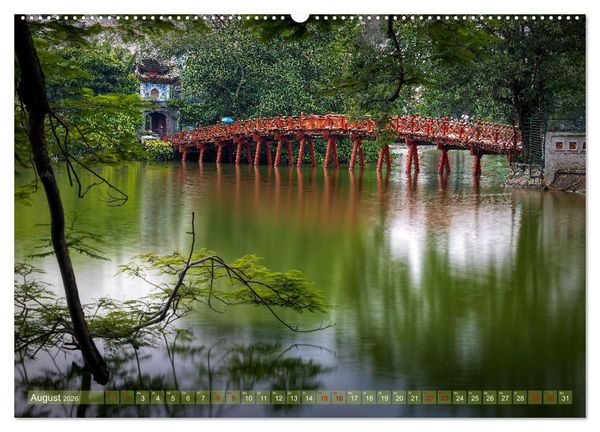 Produktbild: Urbanes Vietnam (Wandkalender 2026 DIN A2 quer), CALVENDO Monatskalender