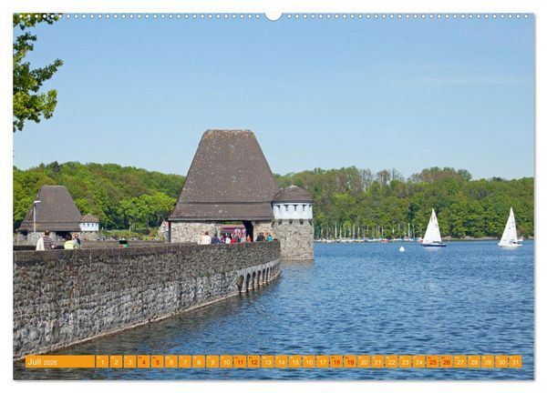Produktbild: Das Sauerland - Mittelgebirge im Herzen Deutschlands (hochwertiger Premium Wandkalender 2026 DIN A2 quer), Kunstdruck in Hochglanz