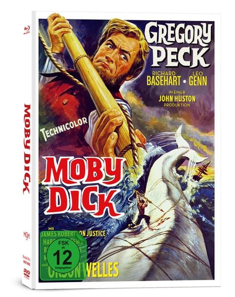 Moby Dick - 3-Disc Limited Collector's Edition im Mediabook  (+ Bonus-Blu-ray) (+ DVD)