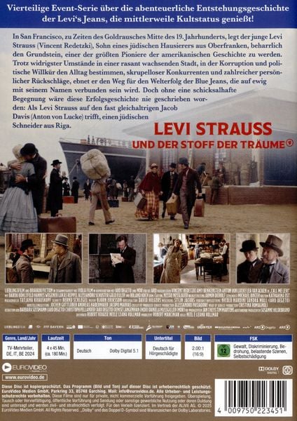Produktbild: Levi Strauss und der Stoff der Tr&auml;ume