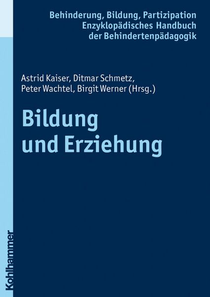 Produktbild: Bildung und Erziehung