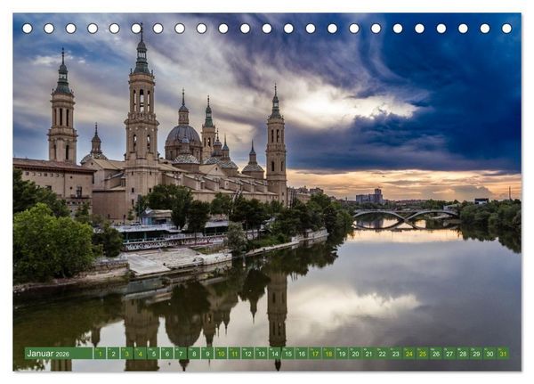 Produktbild: Himmlische Orte (Tischkalender 2026 DIN A5 quer), CALVENDO Monatskalender