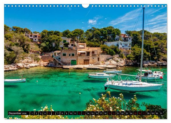 Produktbild: Mallorca - Cala Figuera Spezial (Wandkalender 2026 DIN A3 quer), CALVENDO Monatskalender