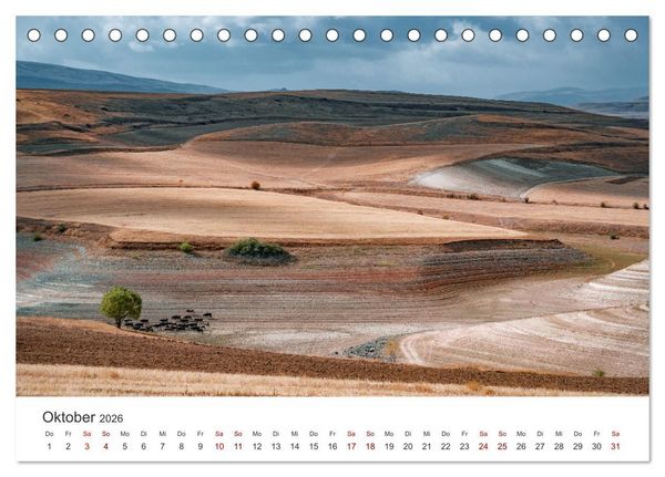 Produktbild: Armenien - Wo die Geschichte ihre Stimme erhebt (Tischkalender 2026 DIN A5 quer), CALVENDO Monatskalender