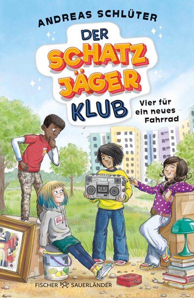 Produktbild: Der Schatzj&auml;ger-Klub - Vier f&uuml;r ein neues Fahrrad EBOOK