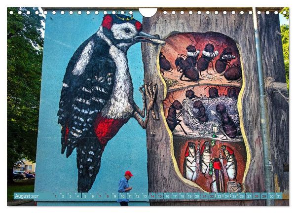 Produktbild: Streetart in M&uuml;nchen (Wandkalender 2027 DIN A4 quer), CALVENDO Monatskalender