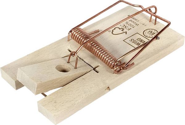 Produktbild: Swissinno Holz-Classic Rattenfalle 1St.