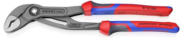 Produktbild: Knipex-Werk Cobra-Wasserp.-Zange 87 02 300