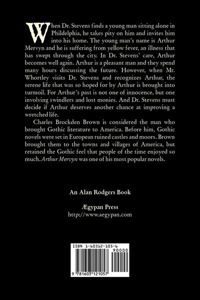 Produktbild: Arthur Mervyn or, Memoirs of the Year 1793 by Charles Brockden Brown, Fiction, Fantasy, Historical