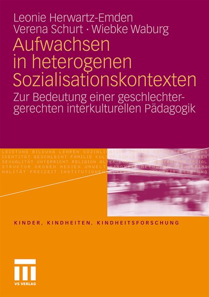 Produktbild: Aufwachsen in heterogenen Sozialisationskontexten