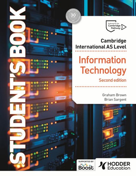 Produktbild: Cambridge International AS Level Information Technology Student's Book Second Edition