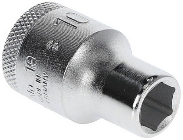 Produktbild: Steckschl&uuml;sseleinsatz 19 1/2 Zoll 6-kant SW 10mm L.38mm GEDORE