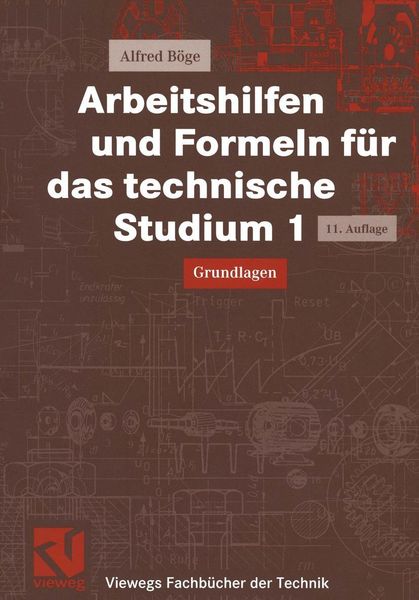 Produktbild: Arbeitshilfen und Formeln f&uuml;r das technische Studium 1