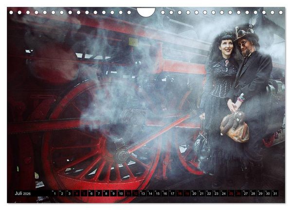 Produktbild: Steampunks (Wandkalender 2026 DIN A4 quer), CALVENDO Monatskalender