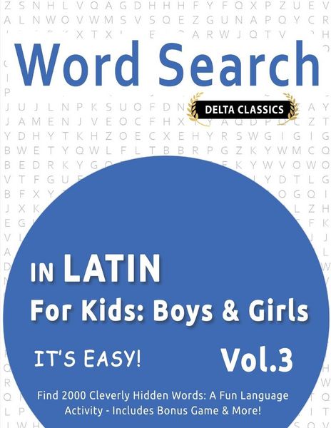 Produktbild: WORD SEARCH IN LATIN FOR KIDS