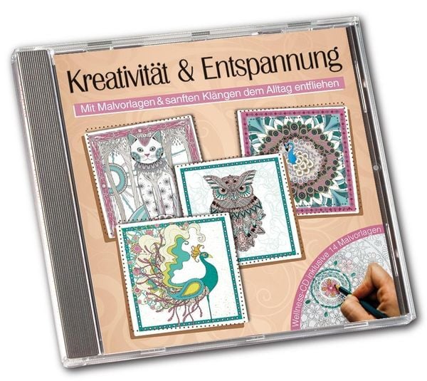 Produktbild: Kreativit&auml;t & Entspannung-Mit Malvorlagen