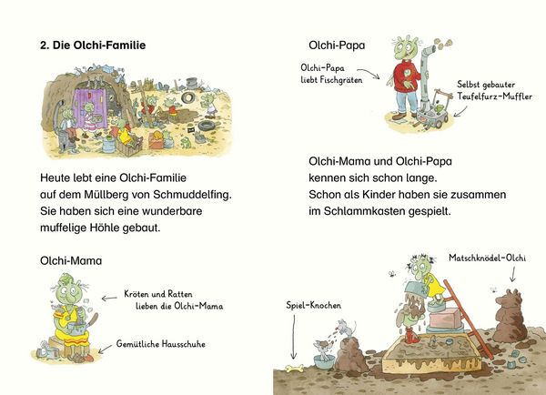 Produktbild: Die Olchis und alles, was du &uuml;ber sie wissen musst