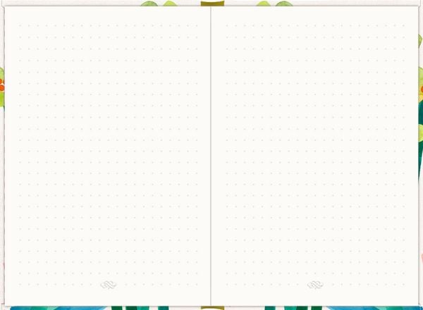 Produktbild: Notizbuch DIN A5 &ndash; Just Notes (Little yellow Flowers)