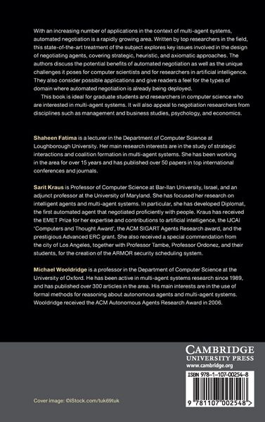 Produktbild: Principles of Automated Negotiation
