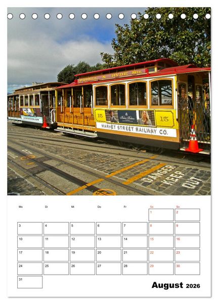 Produktbild: AMERIKA RUNDREISE Bildsch&ouml;n und Aufregend. (Tischkalender 2026 DIN A5 hoch), CALVENDO Monatskalender