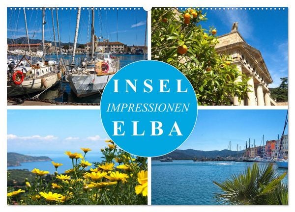 Produktbild: Insel Elba Impressionen (Wandkalender 2026 DIN A2 quer), CALVENDO Monatskalender