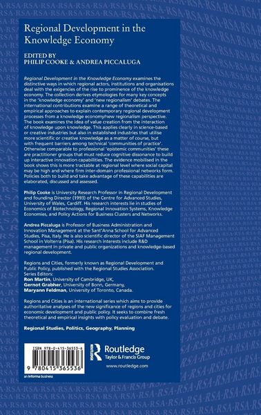 Produktbild: Regional Development in the Knowledge Economy