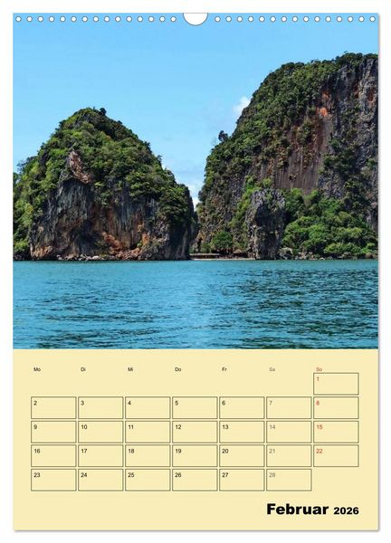 Produktbild: S&uuml;dthailand (Wandkalender 2026 DIN A3 hoch), CALVENDO Monatskalender