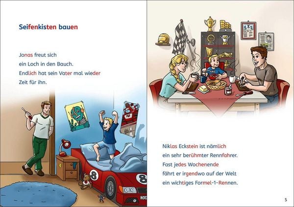 Produktbild: Lesel&ouml;wen Lesetraining 2. Klasse - Vollgas auf der Rennstrecke