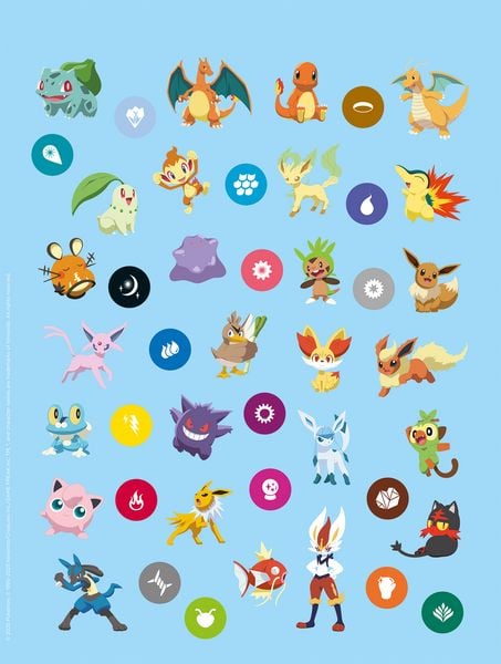 Produktbild: Pok&eacute;mon Junior: 1001 Sticker - Stickern - R&auml;tseln - Ausmalen