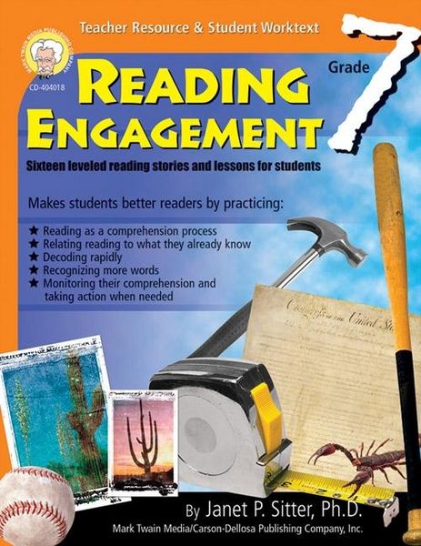 Produktbild: Reading Engagement, Grade 7