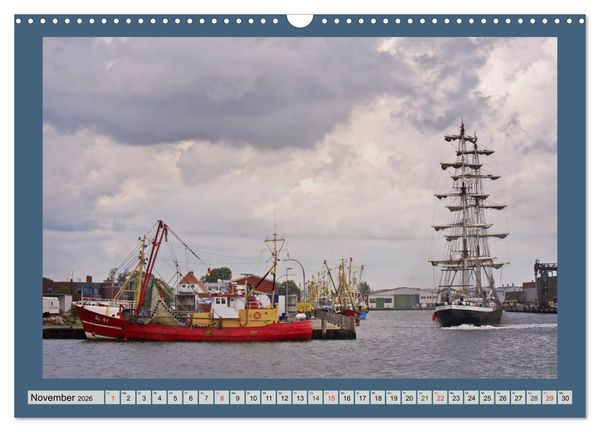 Produktbild: B&uuml;sum an der Nordsee (Wandkalender 2026 DIN A3 quer), CALVENDO Monatskalender