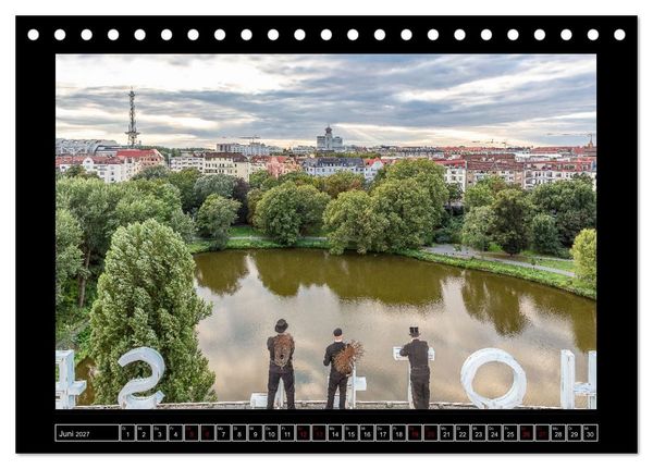 Produktbild: Schornsteinfeger in Berlin - Die Gl&uuml;cklichmacher (Tischkalender 2027 DIN A5 quer), CALVENDO Monatskalender