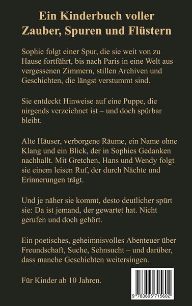 Produktbild: Sophie und die traurigen Augen von Paris